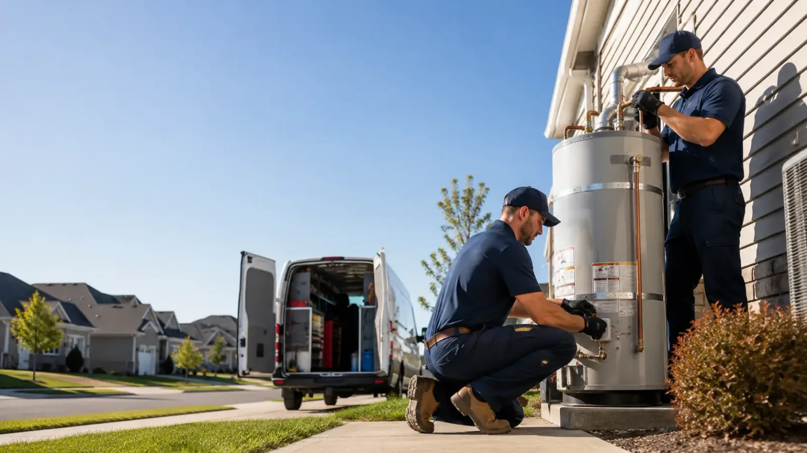 Water Heater Installation in Harris, MN